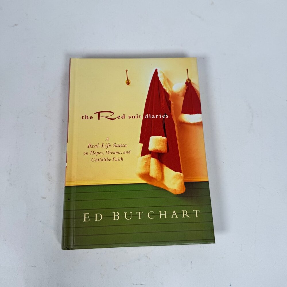 The Red Suit Diaries Ed Butchart HC 2005 Hallmark Gift‎ Book Christmas Santa
